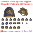 Celestial-Lions-Shoulder-Pads-v3.png Celestial Lions Space Chappies Shoulder Pads and 3D Tranfers