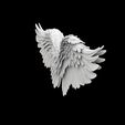 wing1.2.jpg Angel Wings - Overlapping Feather Structure 3d print