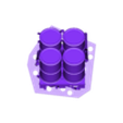 Scatter terrain - Barells_supported.stl Scatter terrain - Container Port