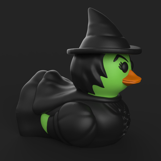 🦆 Elphaba / Duckphaba (COLORED FILES)・ STL File for 3D printing・Cults