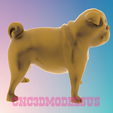 2.png American Bulldog,3D MODEL STL FILE FOR CNC ROUTER LASER & 3D PRINTER