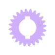 gg_gear_N24_D1_P24_PA24_100.stl Craftsman 109 Lathe Gears, Keyed Hub, and Banjo