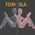 FDMSLA.png STL-Datei Smoothie Pack - ABCDE・Design für den 3D-Druck zum Herunterladen