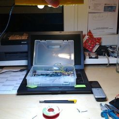 13120056_display_large.jpg Free STL file LED lamp case for 9 led units, 1440 lumen・3D printing model to download