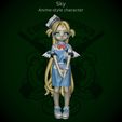 Infosheet.jpg Sky - anime character