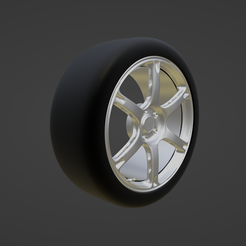 1.png STL file RAYS Volk Racing TE037 6061・3D print object to download