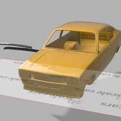 1.jpg STL file 1/8 scale opel kadett C coupe・3D print model to download, 3dscalecars