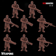 MAKERS f @ 14 WEAPONS Death squad of the Imperial force Bionic legs