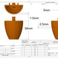 plant-pot-Dimension.jpg Löwen-Anhänger und Abzeichen-Pflanztopf