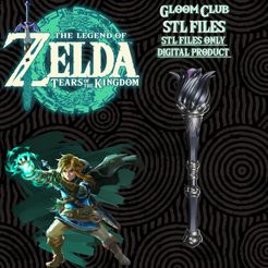pre.jpg 3D file Link Flower Club Zelda Tears of The Kingdom・3D printer design to download