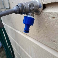 20190219_101546.jpg Archivo STL gratis Adaptador Gardena・Modelo para descargar y imprimir en 3D