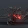 0002.png Disaster Dragon - rigged  [STL file included]