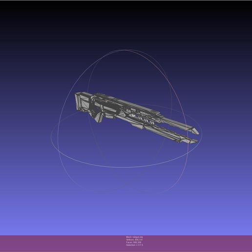 Download OBJ file Murder Drones Uzi Railgun • Object to 3D print ・ Cults