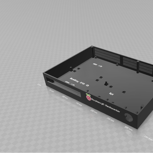 RaspberryPi Mediacenter case