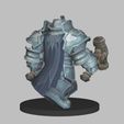 03.jpg Magni Bronzebeard - World Of Warcraft figure low poly