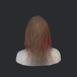 model-3.png Beautiful brunette woman 2-bust/head/face ready for 3d printing