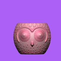 owl-front.jpg OWL VASE
