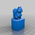 squirrel_lowpoly_shaft.png Log & Squirrel - Self-watering planter