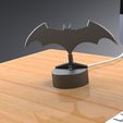 Batman Cell Phone (4).jpg Themed iPhone Stand - Tesla, FORTNITE, Batman or Hockey
