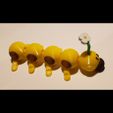 Super-Mario-Wiggler-Pic3.jpg Wiggler Caterpillar Super Mario World Nintendo Video Game Figure