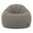 bean-6.jpg Comfortable Taupe Fabric Bean Bag Chair 3D Render