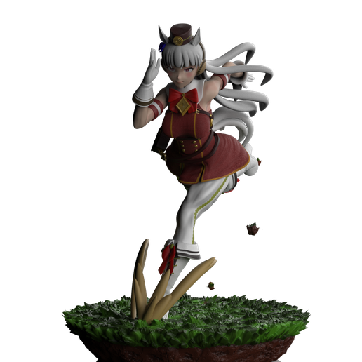 Gold Ship Uma Musume Garage Kit STL File for 3D printingCults