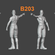 203.png BOY (203) - SCALE 164 - 3D PRINT MODEL