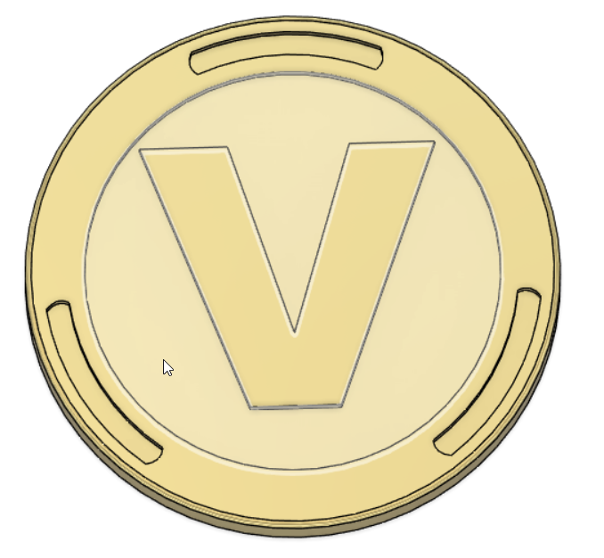 VBuck_Face.png STL file VBuck Euro Fortnite coin・3D printable model to download, ludovic_gauthier