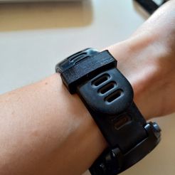 20220217_130355.jpg STL-Datei Band Keeper Garmin 735XT Sport Uhrenring・Design für 3D-Drucker zum herunterladen