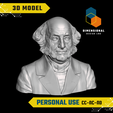 Martin-Van-Buren-Personal.png 3D Model of Martin Van Buren - High-Quality STL File for 3D Printing (PERSONAL USE)