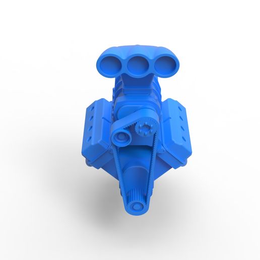 3.jpg Diecast model V8 engine Scale 1:24