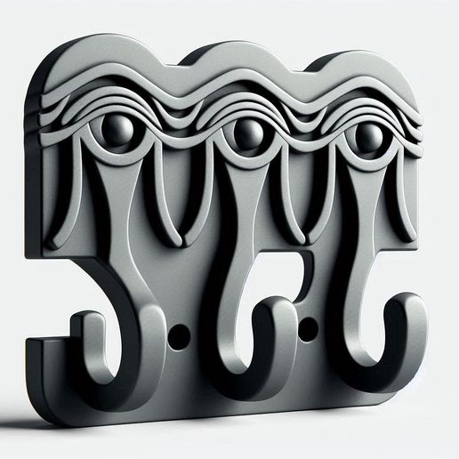 Cartoonic Wall Mounted Hook Decorative Fun Functional Organizer