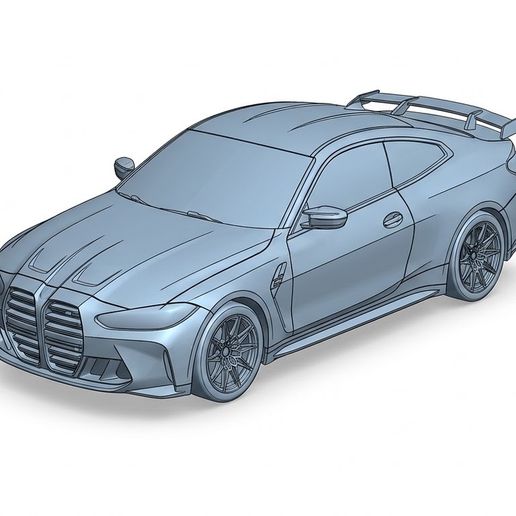 sports car 3d model