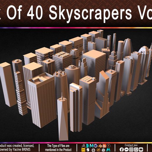 Pack-of-40-Skyscrapers-Volume-02-Sculpted-by-Yacine-BRINIS-Set-053.jpg Pack Of 40 Skyscrapers Volume 02