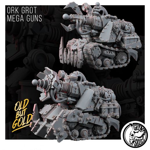ORK GROT MEGA GUNS TRACKED