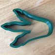 1.jpg Free STL file T-Rex Footprint Cookie Cutter・Template to download and 3D print