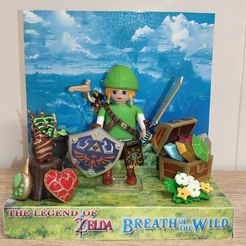 2023-09-24-00.41.00.jpg STL file Link Sword and Shield for Playmobil Zelda・3D printable model to download