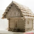 P06.jpg 3D printed house - log cabin - cottage