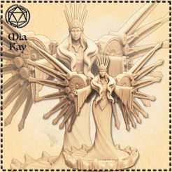 stained-glass-angel.jpg STL file Stained Glass Angel・3D printing idea to download