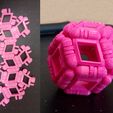 Rhombic-dodecahedron.jpg Бесплатный STL файл Another polyhedra construction set 20 mm・3D-печатная модель для загрузки
