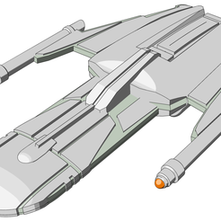2023-09-12-16_27_42-Penguin-Render-1_1.png Free STL file Romulan M-4 Wings of Justice "Triario" Assault Ship・3D print object to download