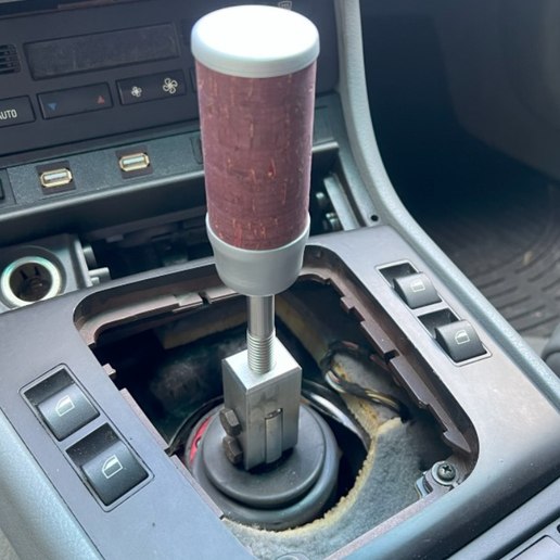 Shifter Knob - 1/2-13" Thread Coupling Nut and Stud - 3D model önizlemesi