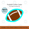 Etsy-Listing-Template-STL.png Football Cookie Cutter | STL File