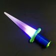 20231028_131725.jpeg Light Up Mini Sword (Uses Balloon Lights) - COMMERCIAL LICENSE