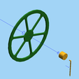 volante.png LOW TEMPERATURE STIRLING ENGINE