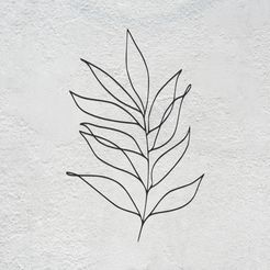 Untitled.jpg Leaf mural decoration
