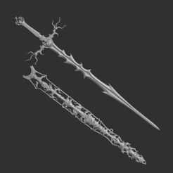 a1.jpg Skull sword and scabbard
