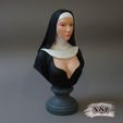 zako.jpeg Элегантный бюст монахини