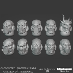 CacophonicLegionary1.png Fichier 3D Têtes de légionnaires cacophoniques・Design pour impression 3D à télécharger
