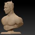 pedestal-wax3.jpg Life Size - Darth Maul Star Wars Bust - 3D Statue on Pedestal